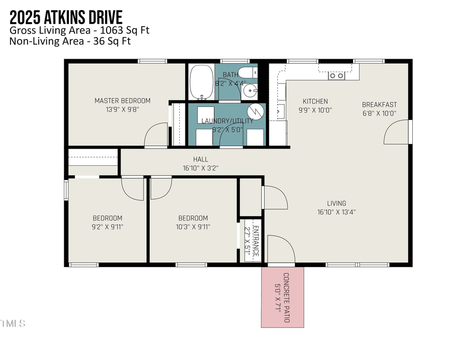 2025 Atkins Drive, Raleigh, NC 27610 - Image #2