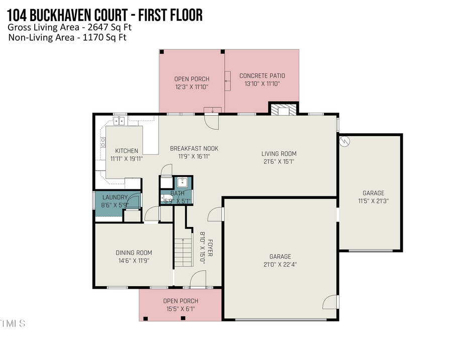 104 Buckhaven Court, Holly Springs, NC 27540 - Image #2