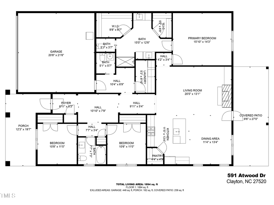 591 Atwood Drive, Clayton, NC 27520 - Image #2