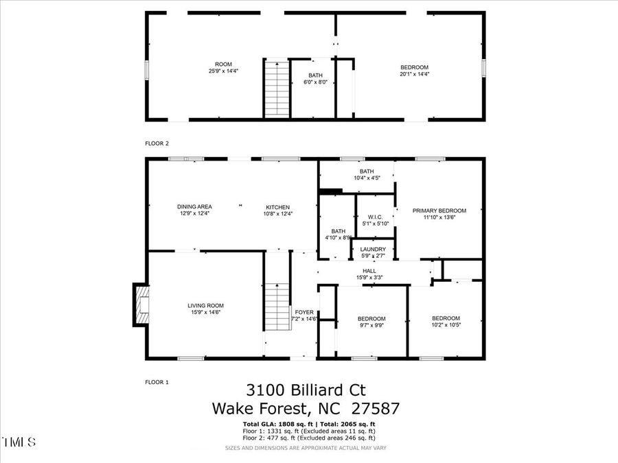 3100 Billiard Court, Wake Forest, NC 27587 - #2