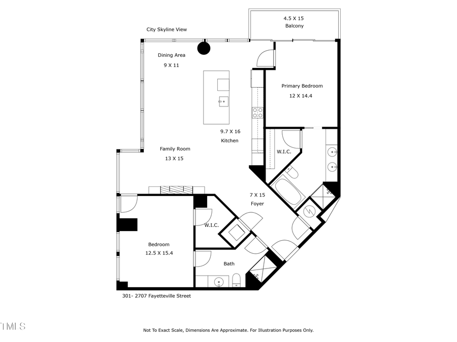 301 Fayetteville Street #2707, Raleigh, NC 27601 - Image #2