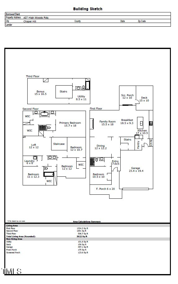 407 High Woods Ridge, Williams, NC 27517 - Image #2