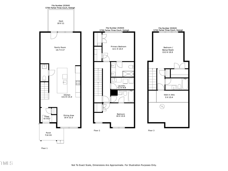 5706 Parker Pines Court, Raleigh, NC 27609 - Image #2