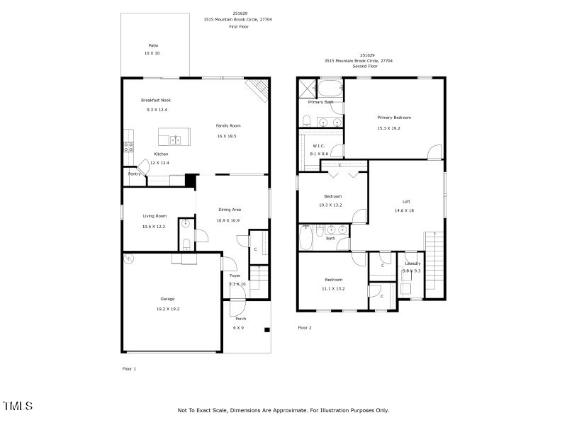 3515 Mountain Brook Circle, Durham, NC 27704 - Image #2