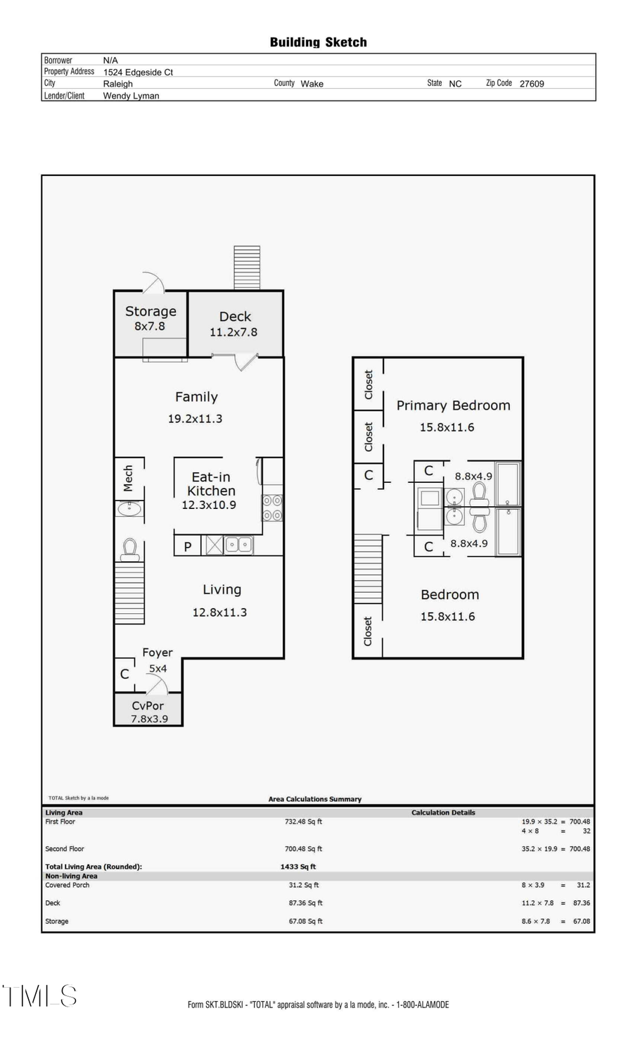 1524 Edgeside Court, Raleigh, NC 27609 - Image #2