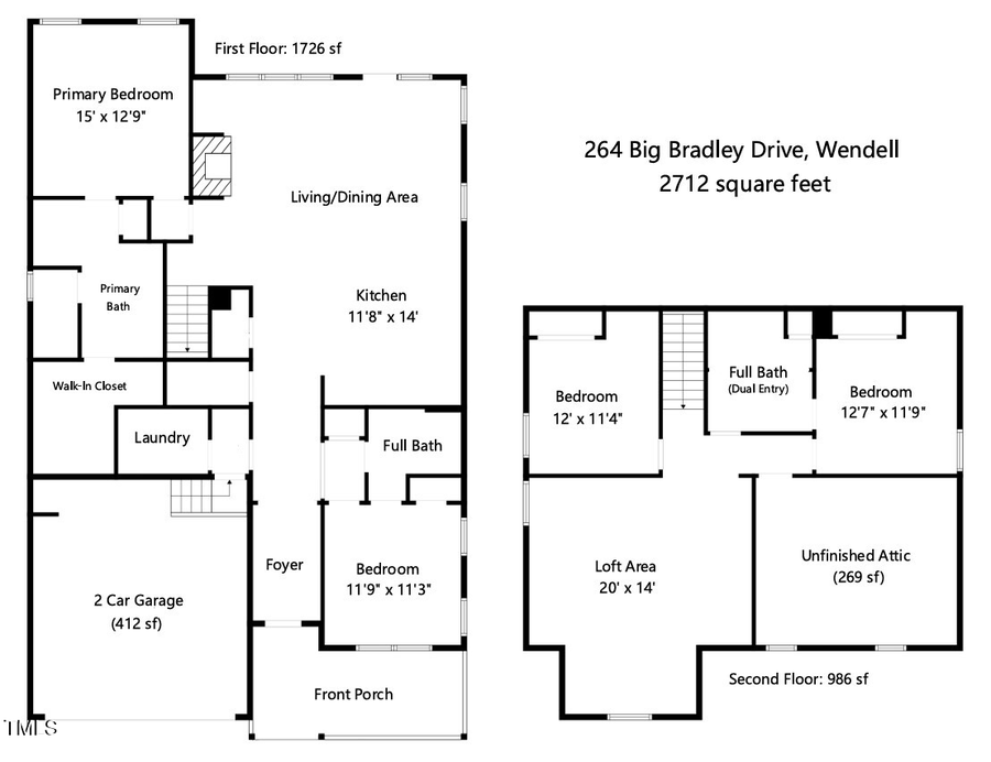264 Big Bradley Drive, Wendell, NC 27591 - Image #2