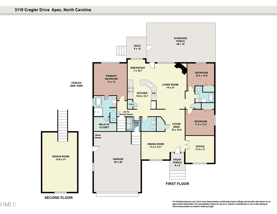 3119 Cregler Drive, Apex, NC 27502 - Image #2