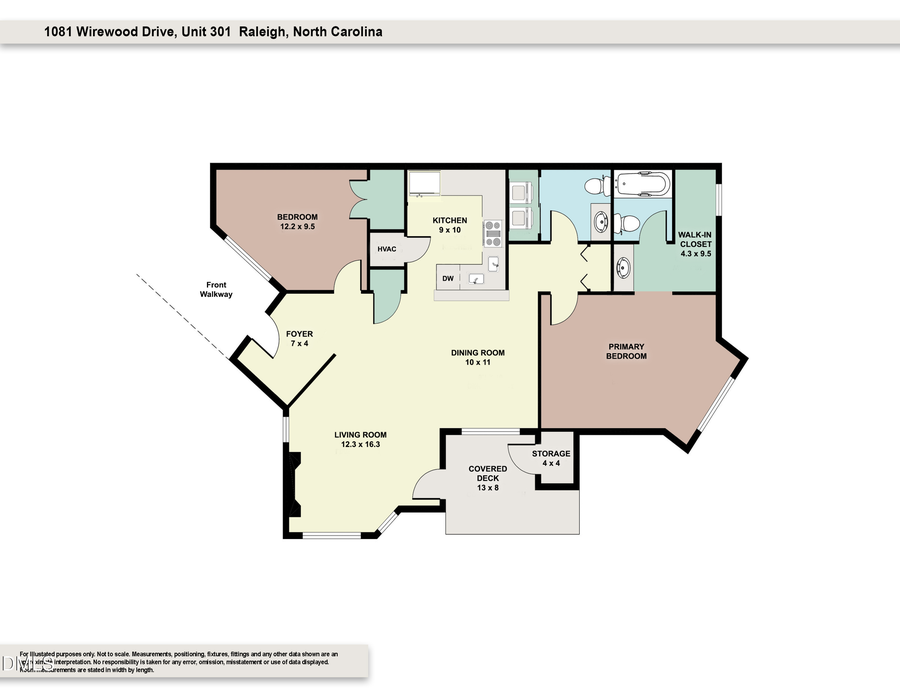 1081 Wirewood Drive #301, Raleigh, NC 27605 - Image #2