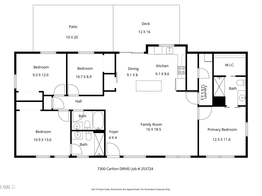 7300 Carlton Drive, Raleigh, NC 27616 - Image #2