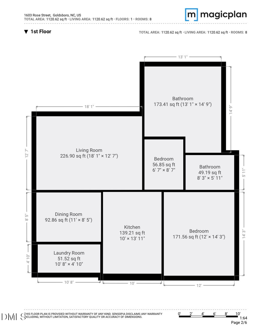 1603 Rose Street Street, Goldsboro, NC 27530 - Image #2