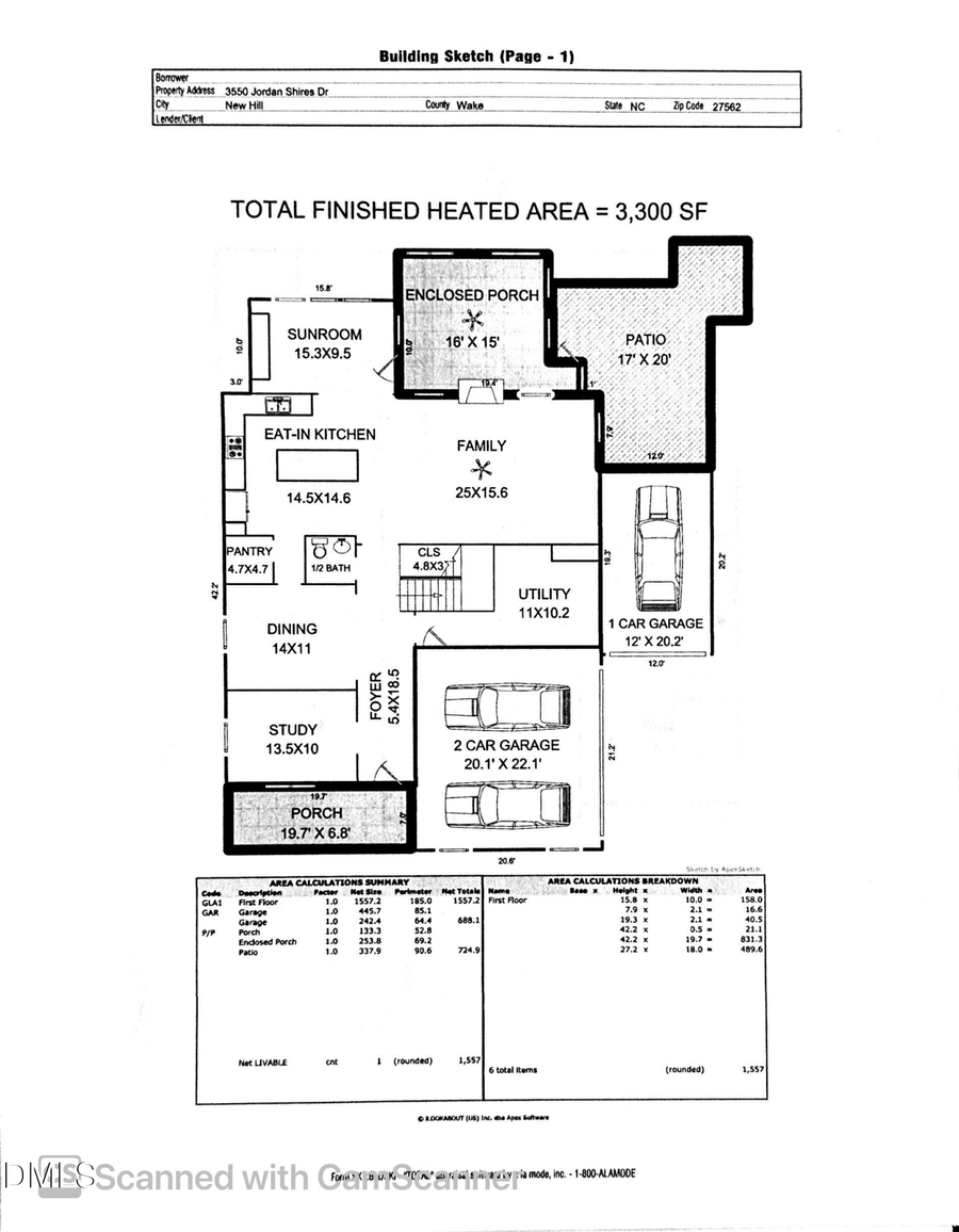 3550 Jordan Shires Drive, New Hill, NC 27562 - Image #2
