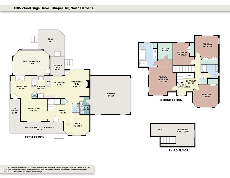 1005 Wood Sage Drive, Chapel Hill, NC 27516 - Image #2