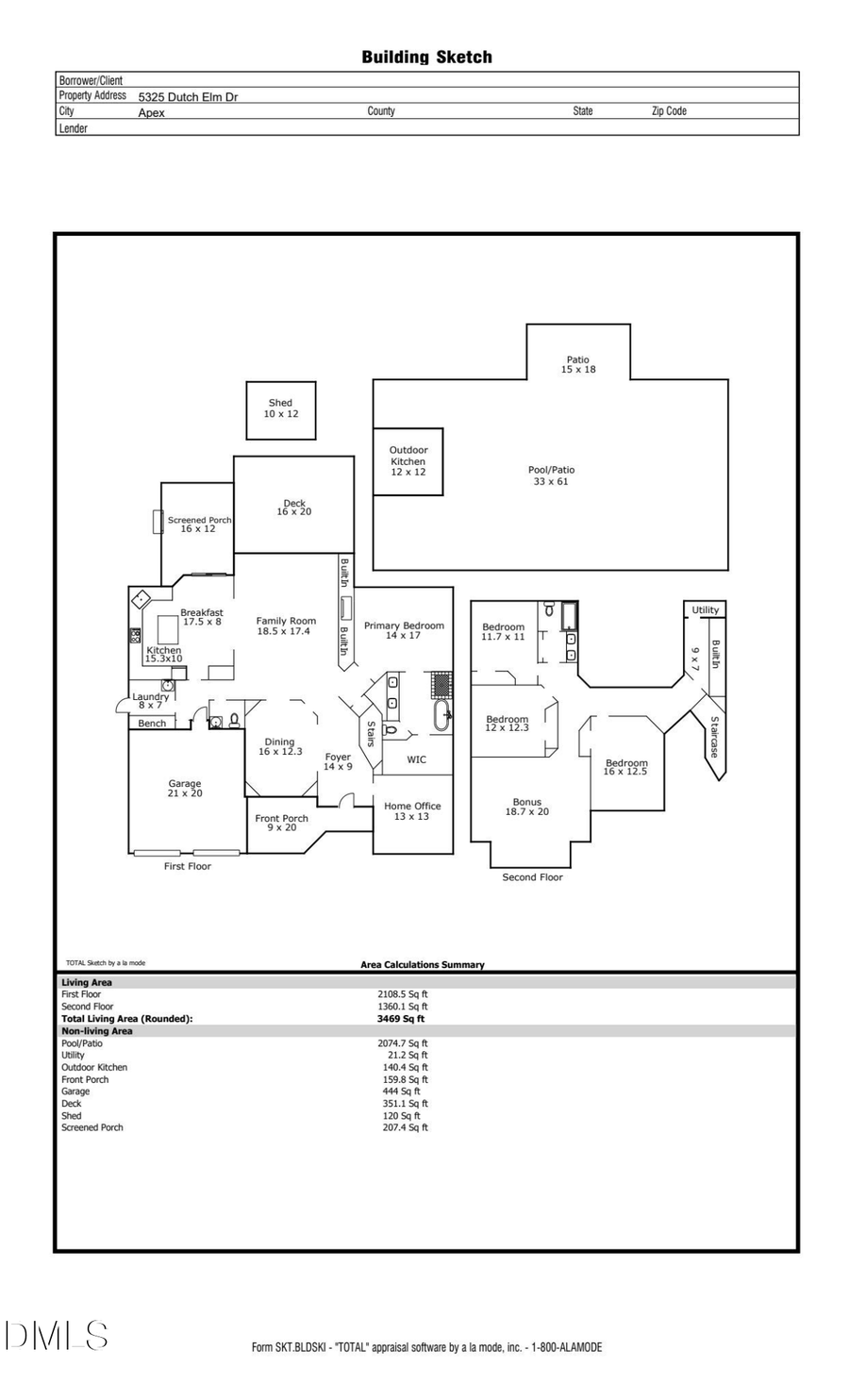5325 Dutch Elm Drive, Apex, NC 27539 - Image #2