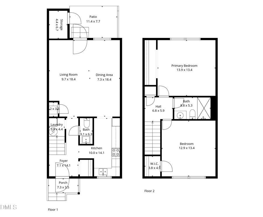 105 Fidelity Street #B9, Carrboro, NC 27510 - Image #2