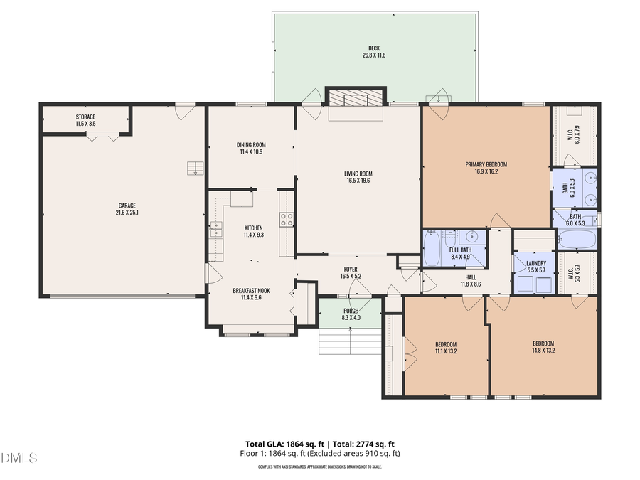 2205 Yorkgate Drive, Raleigh, NC 27612 - Image #2