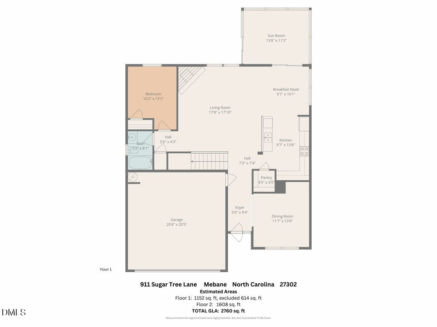 911 Sugar Tree Drive, Mebane, NC 27302 - #2