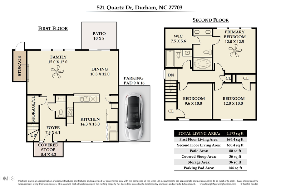 521 Quartz Drive, Durham, NC 27703 - Image #2