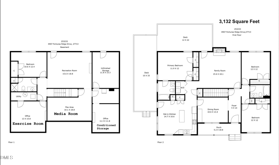 4907 Fortunes Ridge Drive, Durham, NC 27713 - Image #2