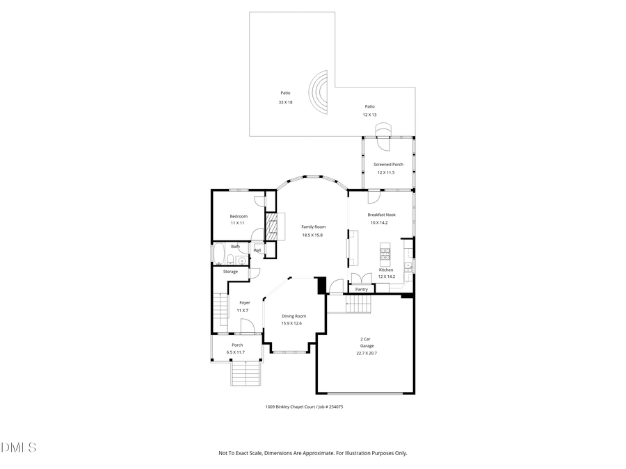 1009 Binkley Chapel Court, Wake Forest, NC 27587 - Image #2
