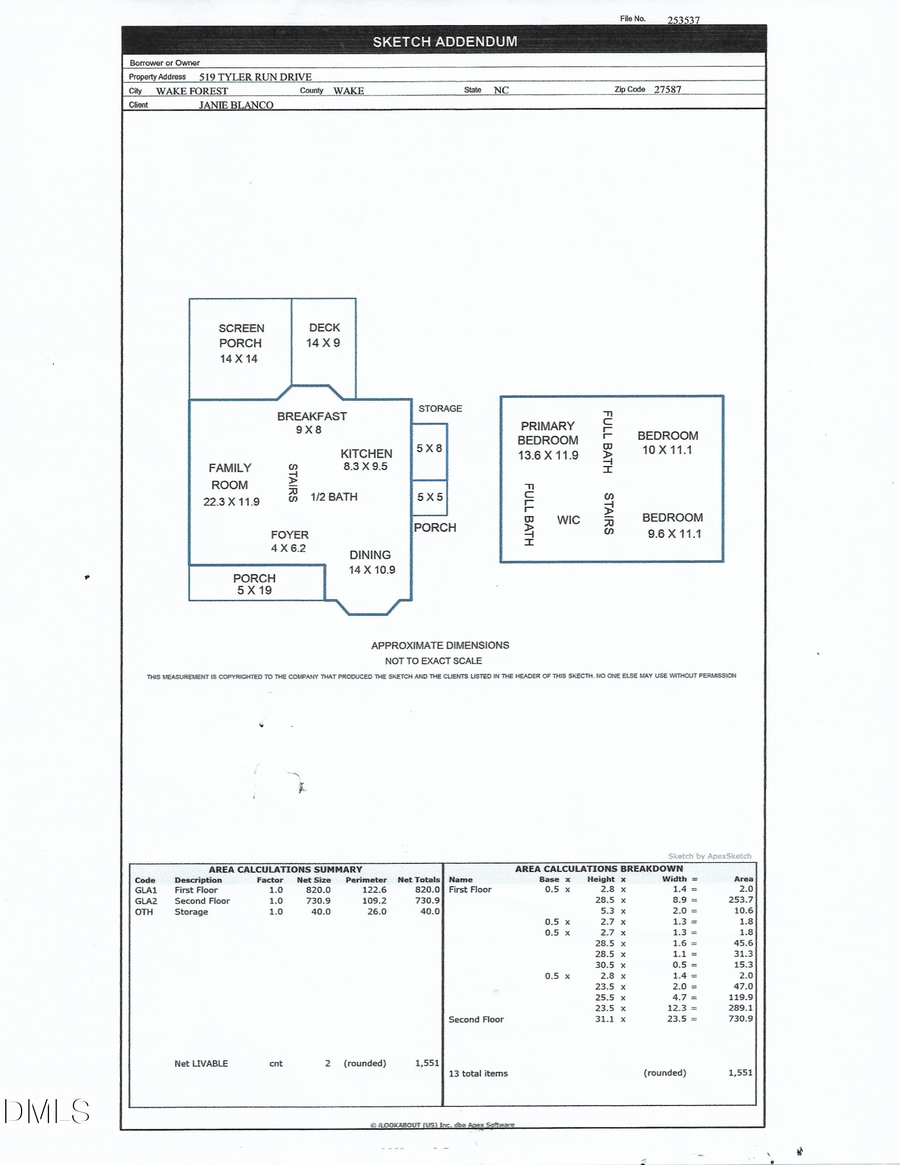 519 Tyler Run Drive, Wake Forest, NC 27587 - Image #2
