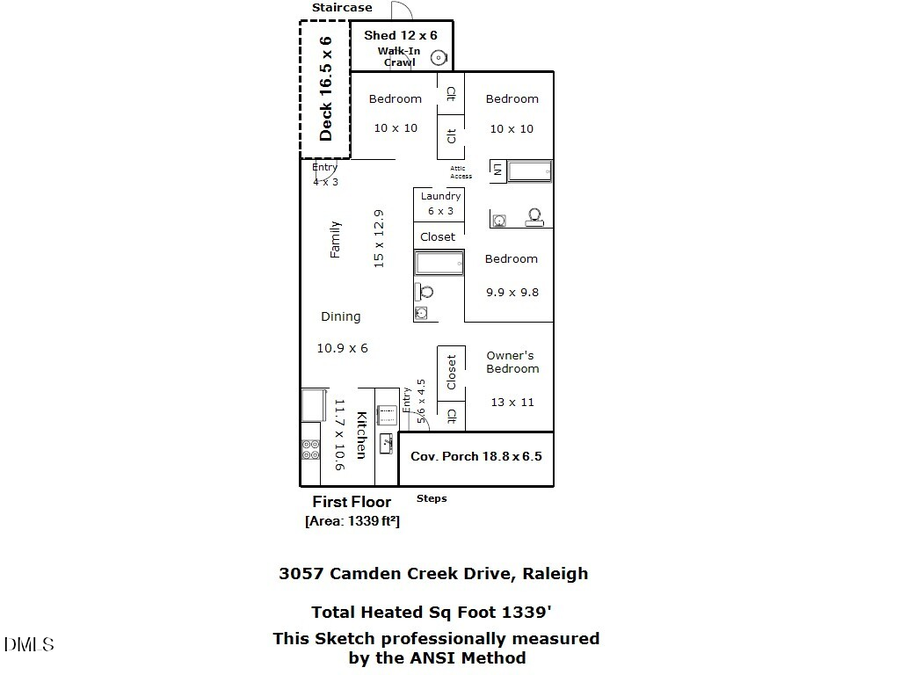 3057 Camden Creek Drive, Raleigh, NC 27610 - Image #2