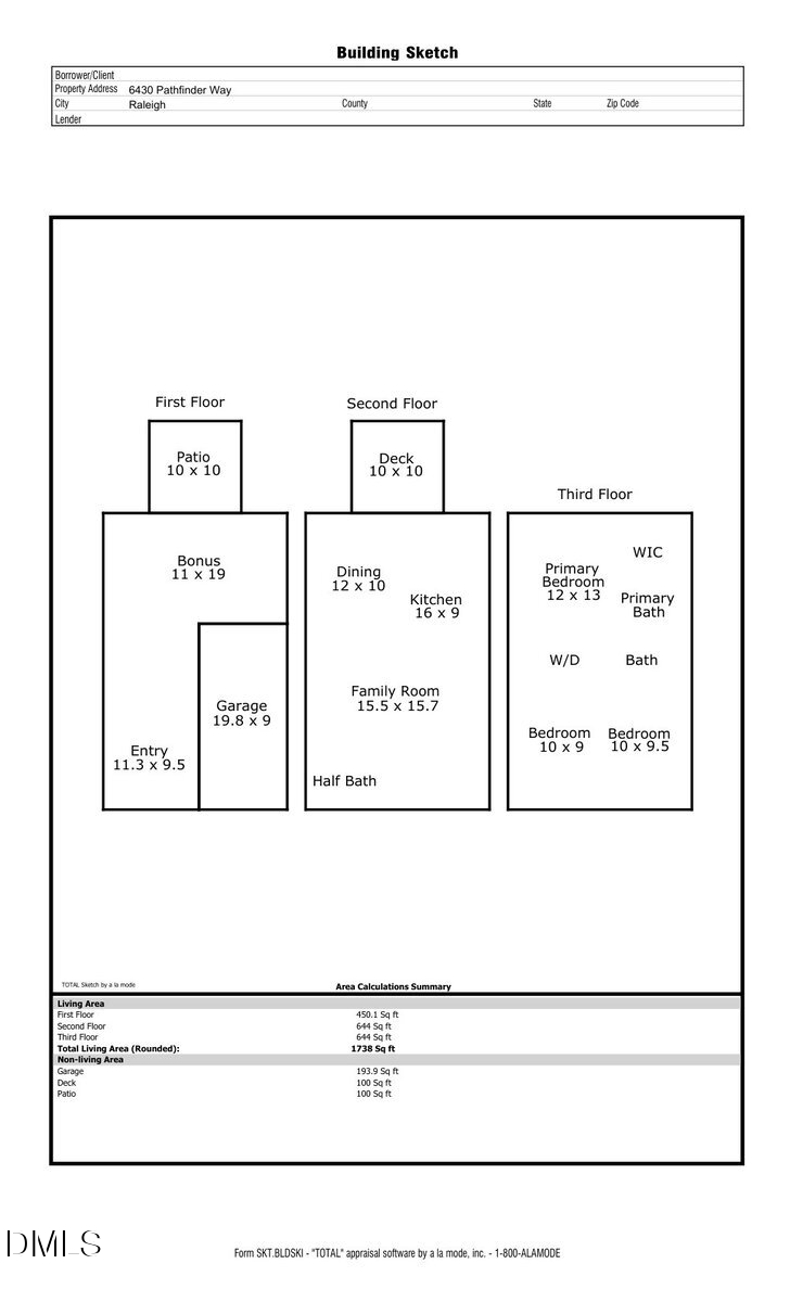 6430 Pathfinder Way, Raleigh, NC 27616 - Image #2