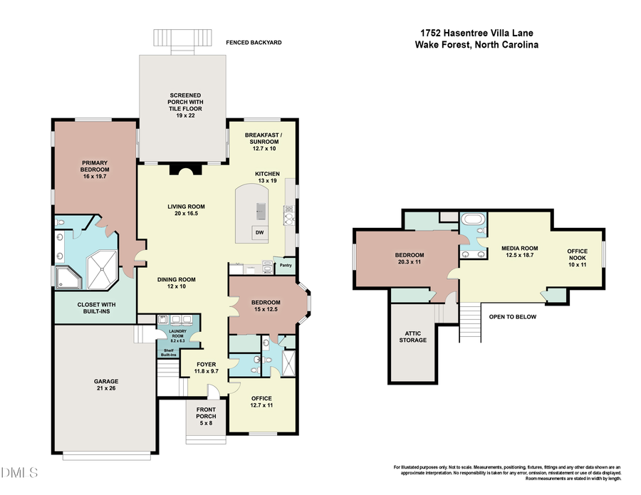 1752 Hasentree Villa Lane, Wake Forest, NC 27587 - Image #2