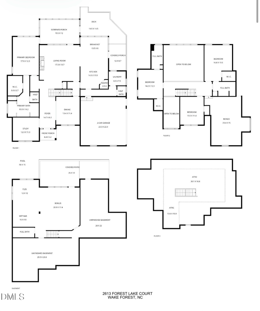 2613 Forest Lake Court, Wake Forest, NC 27587 - Image #2