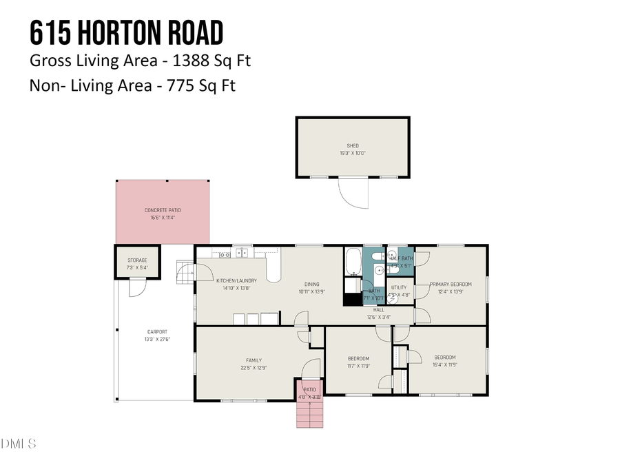 615 Horton Road, Durham, NC 27704 - Image #2