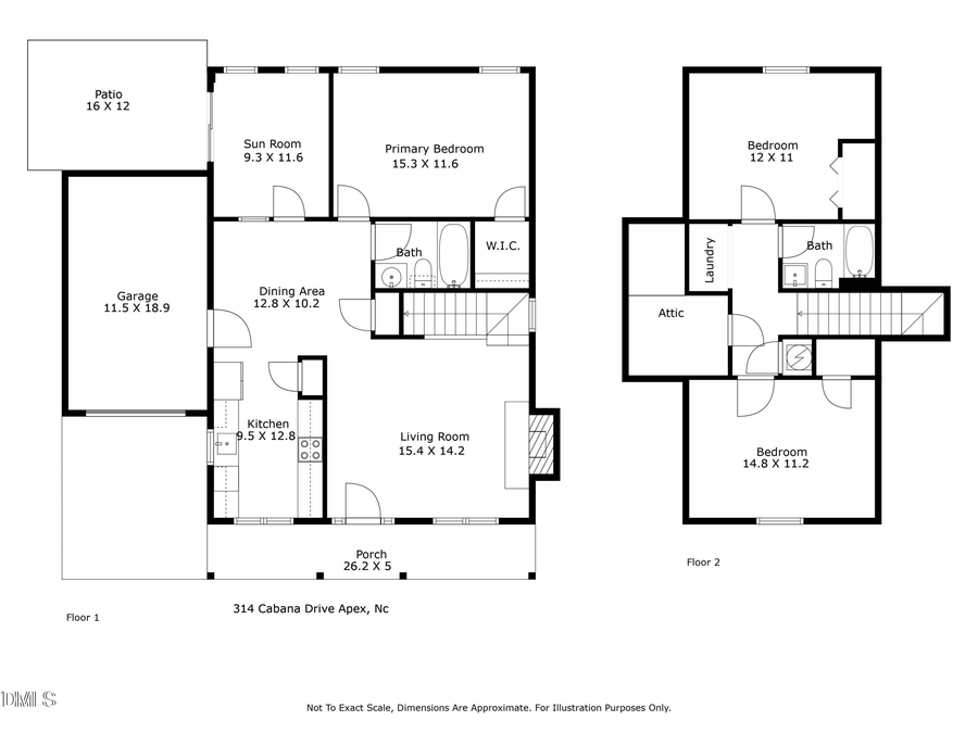 314 Cabana Drive, Apex, NC 27539 - Image #2