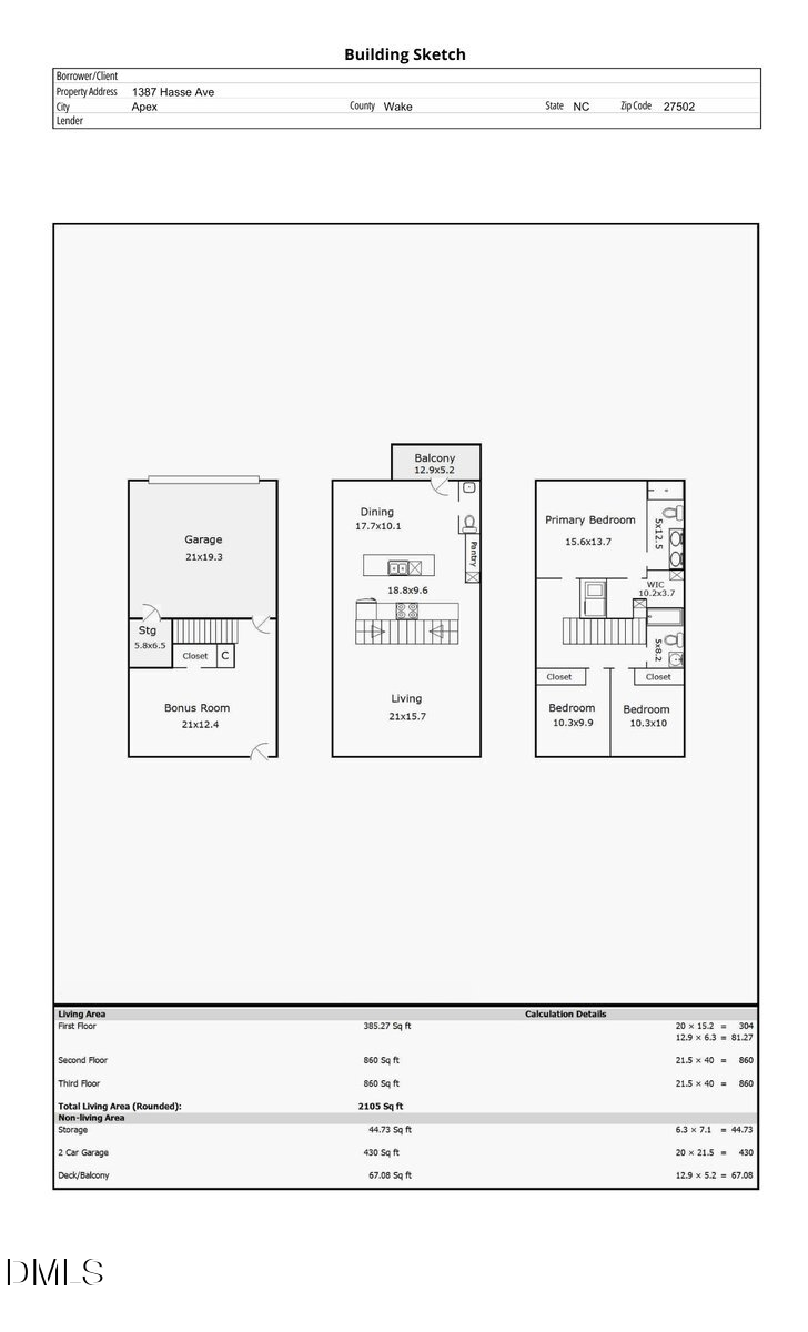 1387 Hasse Avenue, Apex, NC 27502 - #2