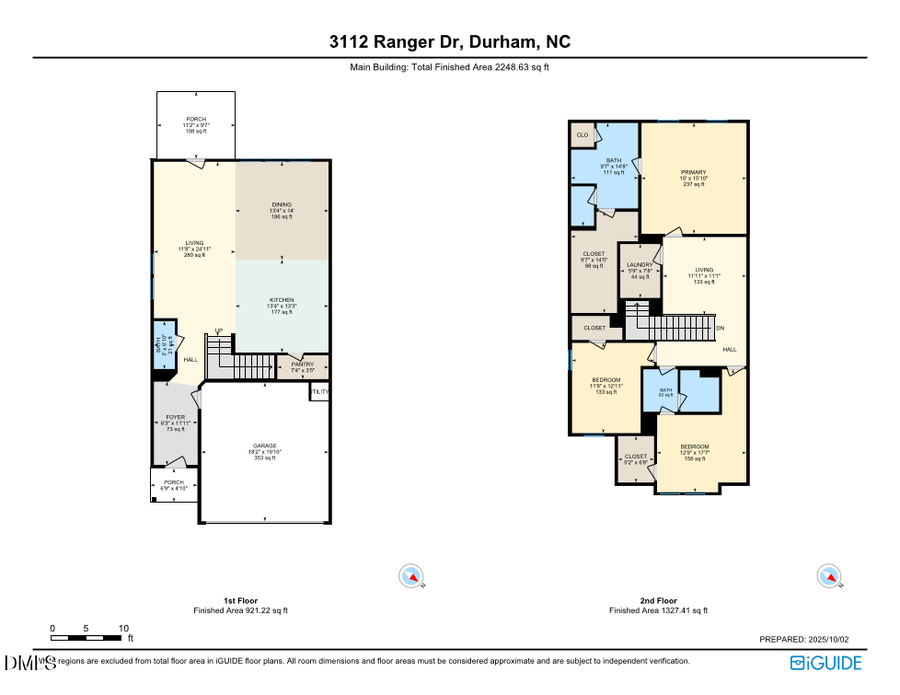 3112 Ranger Drive, Durham, NC 27703 - #2