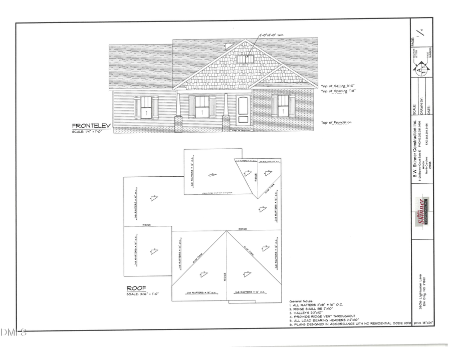 3806 Lightwater Lane, Elm City, NC 27822 - #2