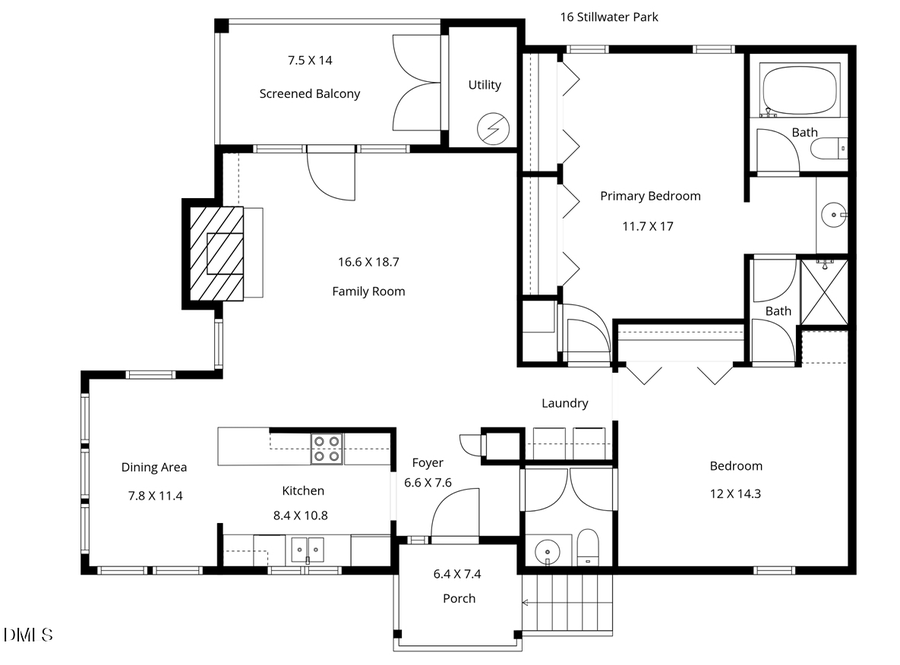 16 Stillwater Park, Durham, NC 27707 - #2