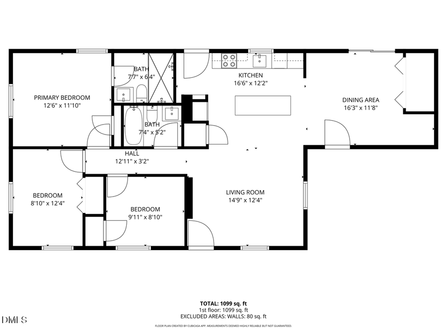 912 E Sanders Street, Four Oaks, NC 27524 - #2