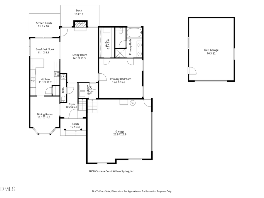 2000 Castana Court, Willow Spring, NC 27592 - #2