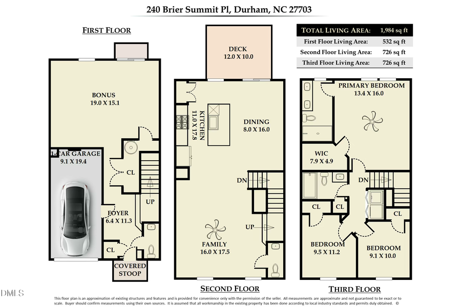 240 Brier Summit Place, Durham, NC 27703 - Image #2
