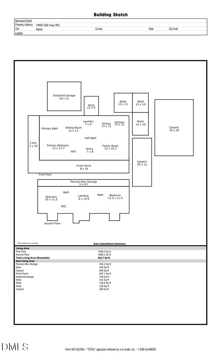 1408 Old Ivey Road, Apex, NC 27523 - #2