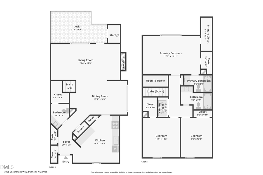 3305 Coachmans Way, Durham, NC 27705 - #2