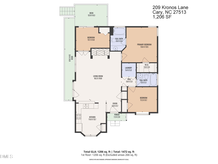 209 Kronos Lane, Cary, NC 27513 - Image #2