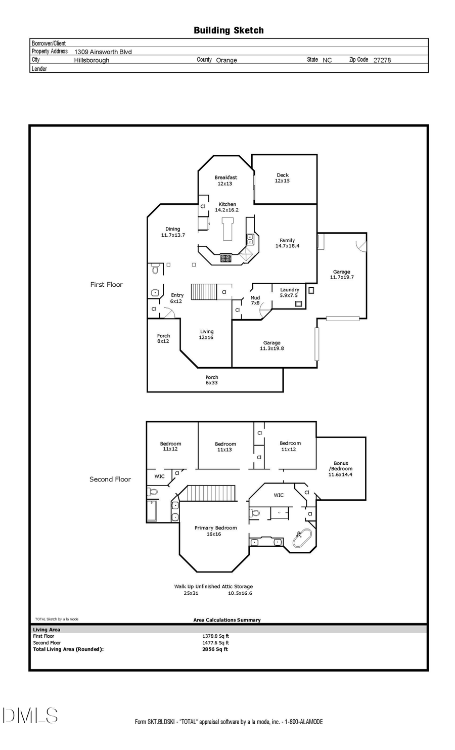 1409 Ainsworth Boulevard, Hillsborough, NC 27278 - Image #2