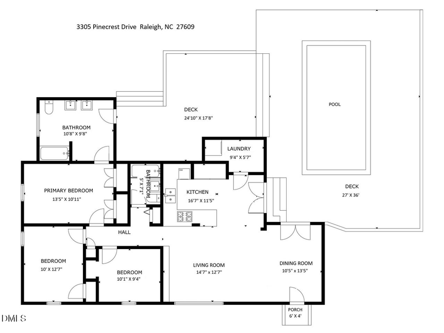 3305 Pinecrest Drive, Raleigh, NC 27609 - Image #2