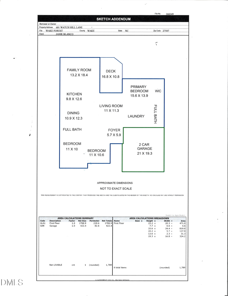601 Watch Hill Lane, Wake Forest, NC 27587 - #2