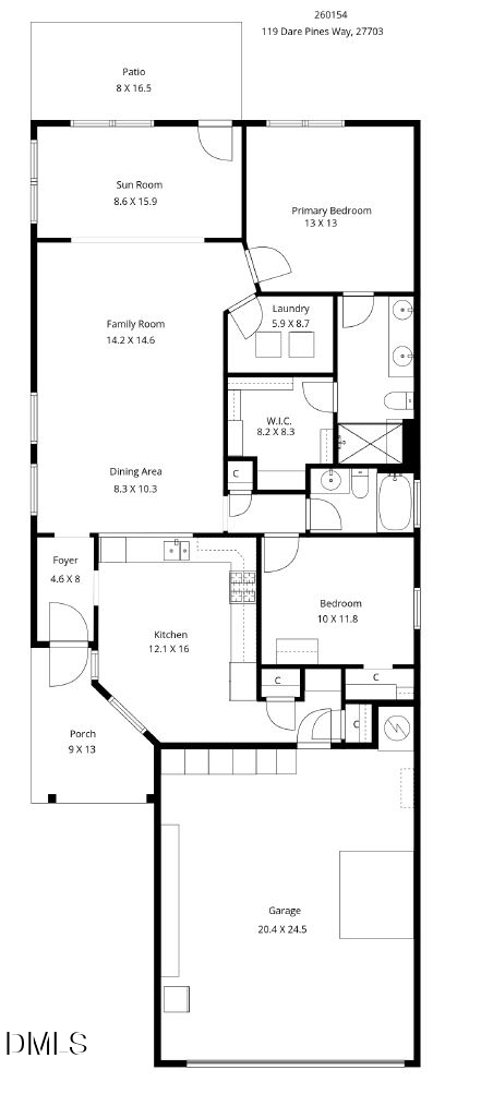 119 Dare Pines Way, Durham, NC 27703 - Image #2