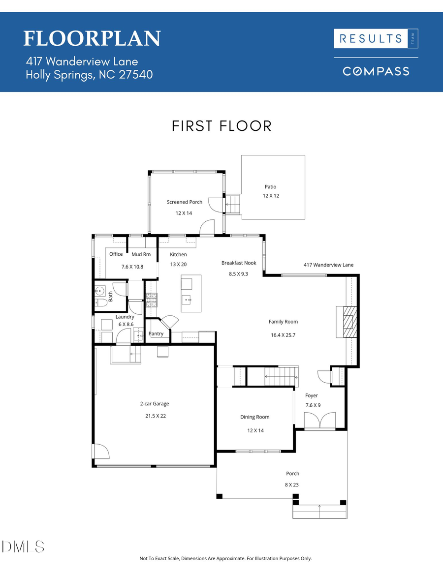 417 Wanderview Lane, Holly Springs, NC 27540 - #2