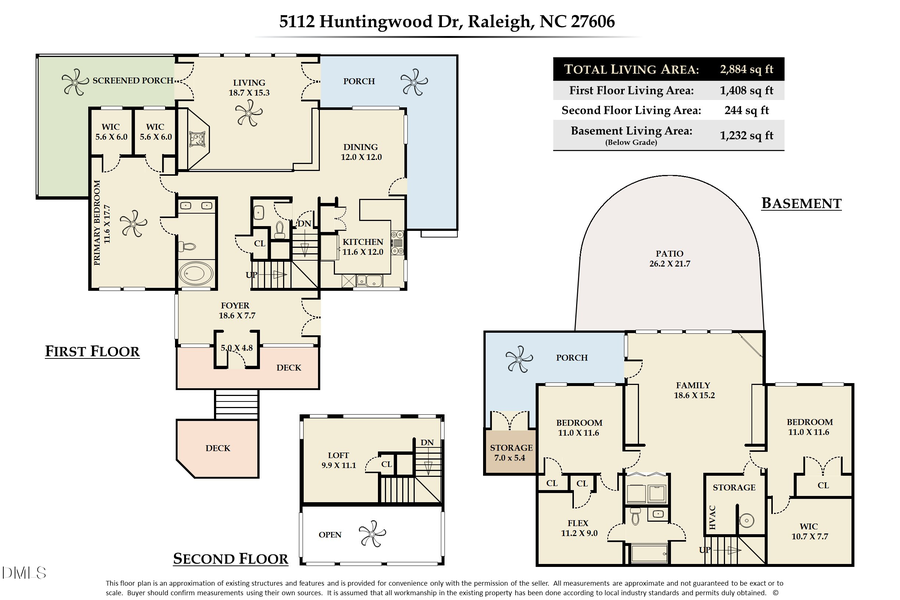 5112 Huntingwood Drive, Raleigh, NC 27606 - #2