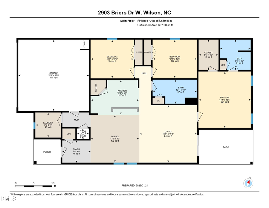 2903 Briers Drive W, Wilson, NC 27893 - #2