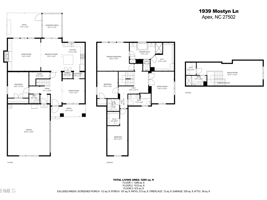 1939 Mostyn Lane, Apex, NC 27502 - Image #2