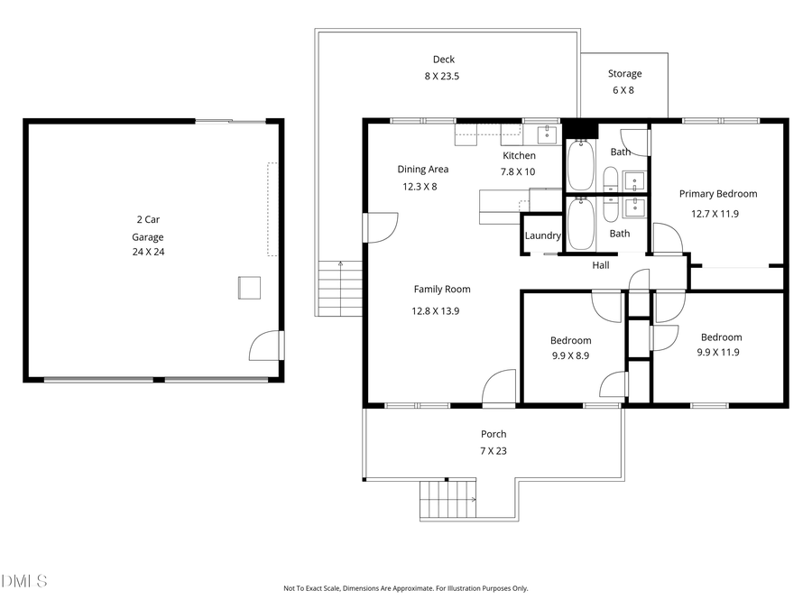 192 Mill Creek Drive, Youngsville, NC 27596 - #2