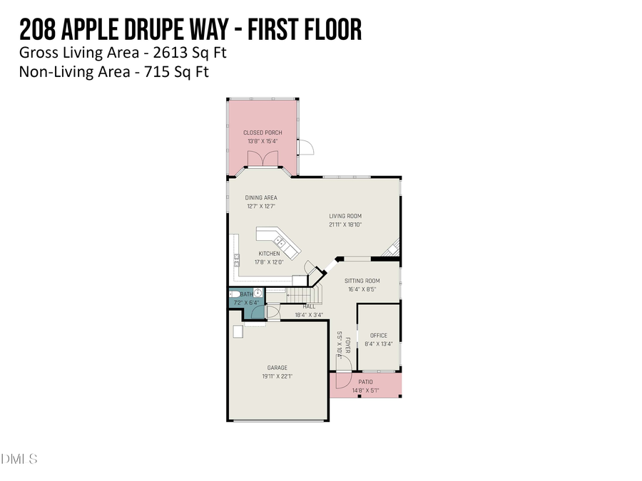 208 Apple Drupe Way, Holly Springs, NC 27540 - #2